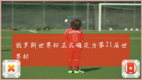俄罗斯世界杯正式确定为第21届世界杯
