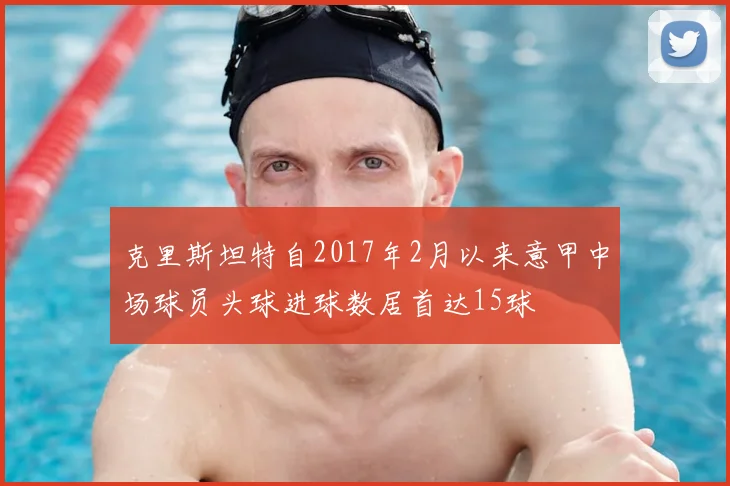 克里斯坦特自2017年2月以来意甲中场球员头球进球数居首达15球